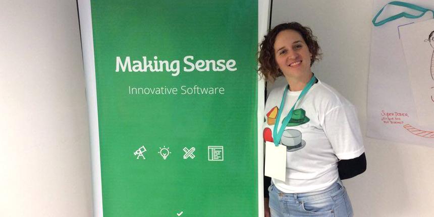 Agustina at Agiles Argentina 2016