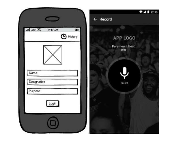 Low fidelity wireframe Vs. High fidelity wireframe