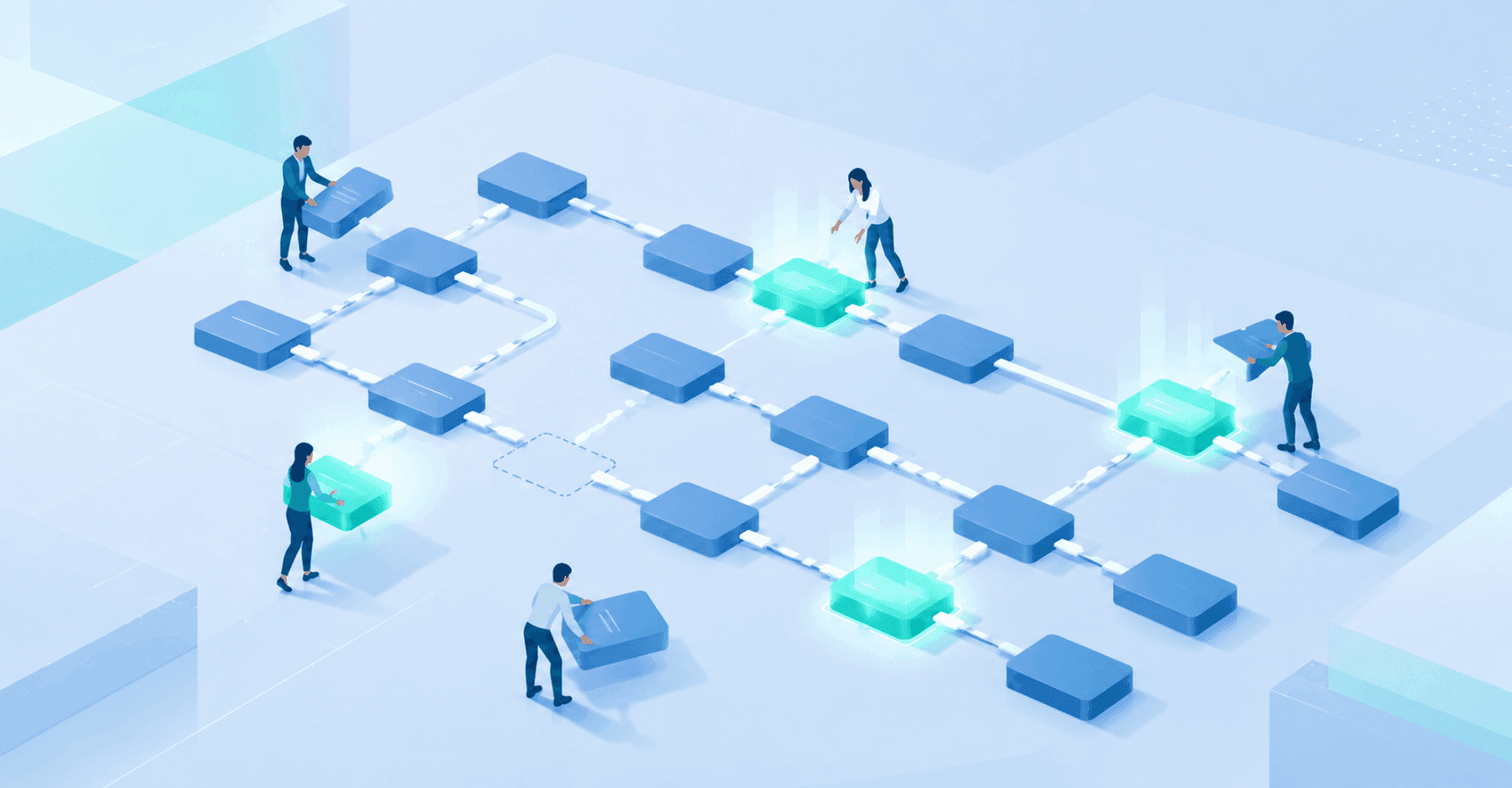 AI embedded into workflows and daily operations