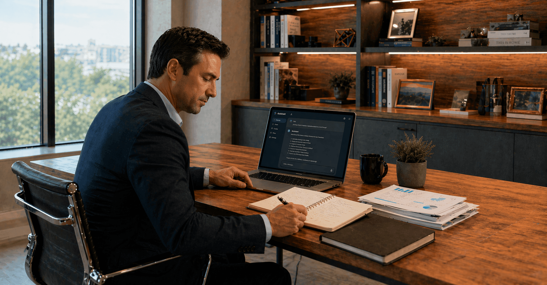 AI that models your business, not just your tasks